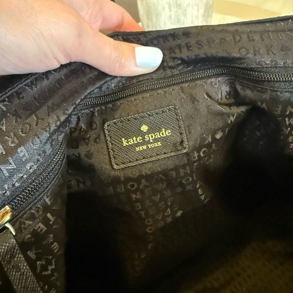 Kate Spade Blake Avenue Lyndon black nylon crossbody bag - Picture 7 of 9